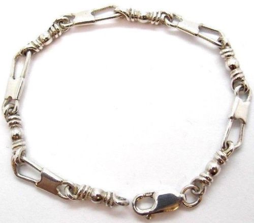 ACTS Bracelet Fishers Of Men Sterling Silver LARGE LINK New Style!!