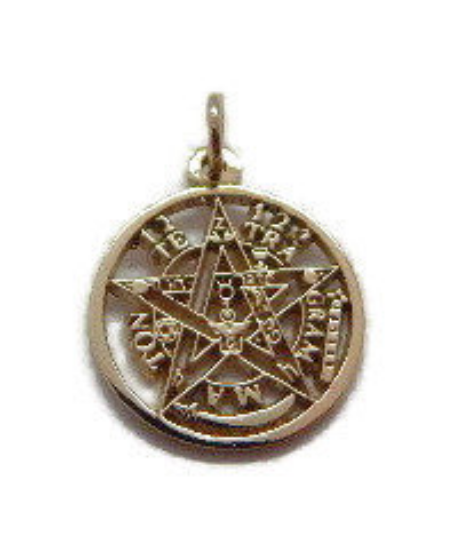 Tetragrammaton Pendant 14k Yellow Gold!! -