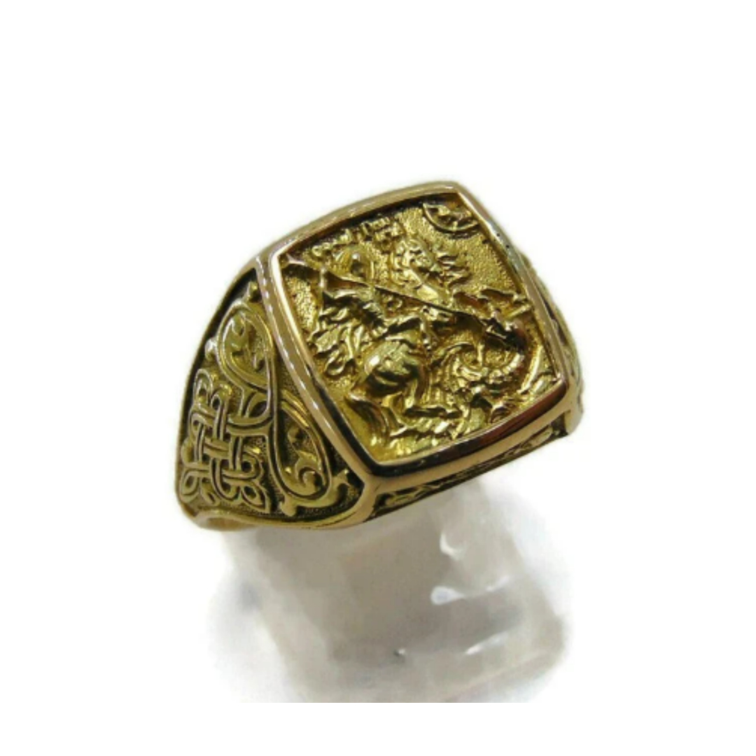 Mens st george ring deals